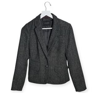 Banana Republic Polyester Wool blazer Suit Jacket W1773 Sz 4